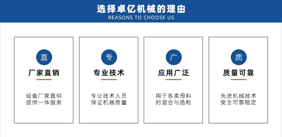 選擇卓億機械的理由